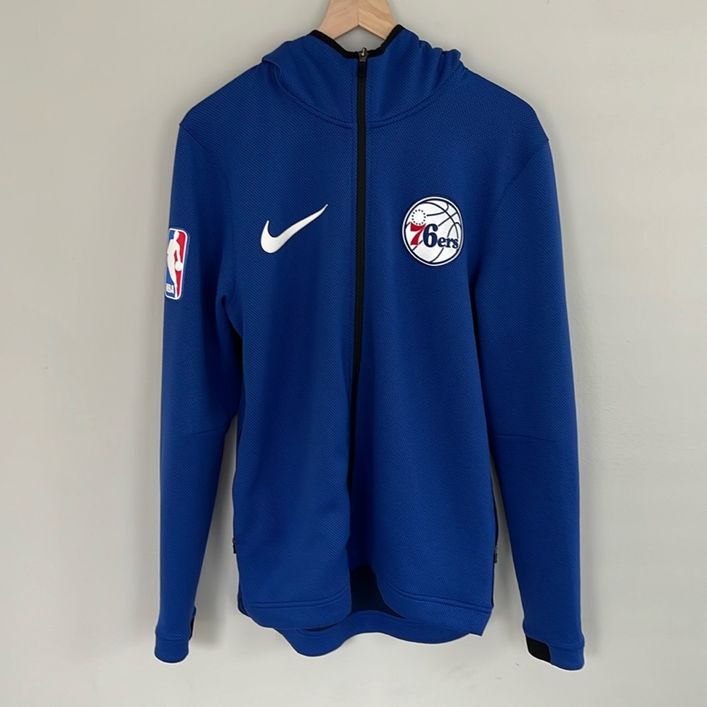 2017 Nike Philadelphia Sixers Men’s Shooting Jacket Size medium